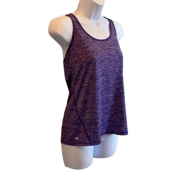 Ideology Athletic Polyester Exercise Tank Purple Women's Large - Picture 3 of 7